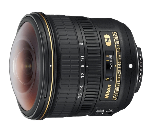 Nikon AF-S Fisheye NIKKOR 8-15mm f/3.5-4.5E ED Lens