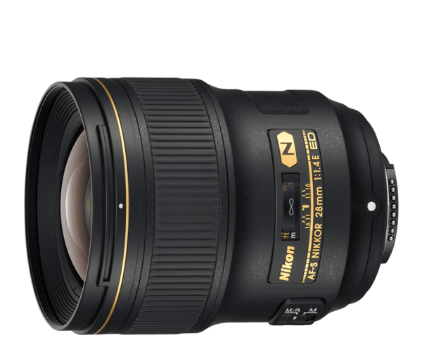Nikon AF-S NIKKOR 28mm f/1.4E ED Lens