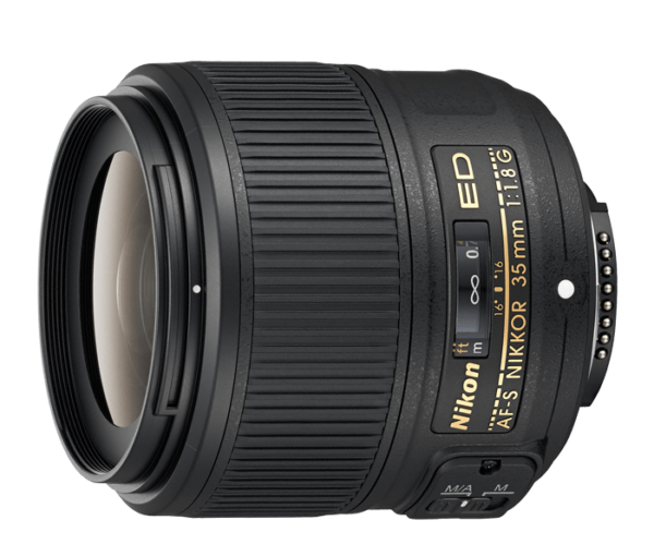 Nikon AF-S NIKKOR 35mm f/1.8G ED Lens