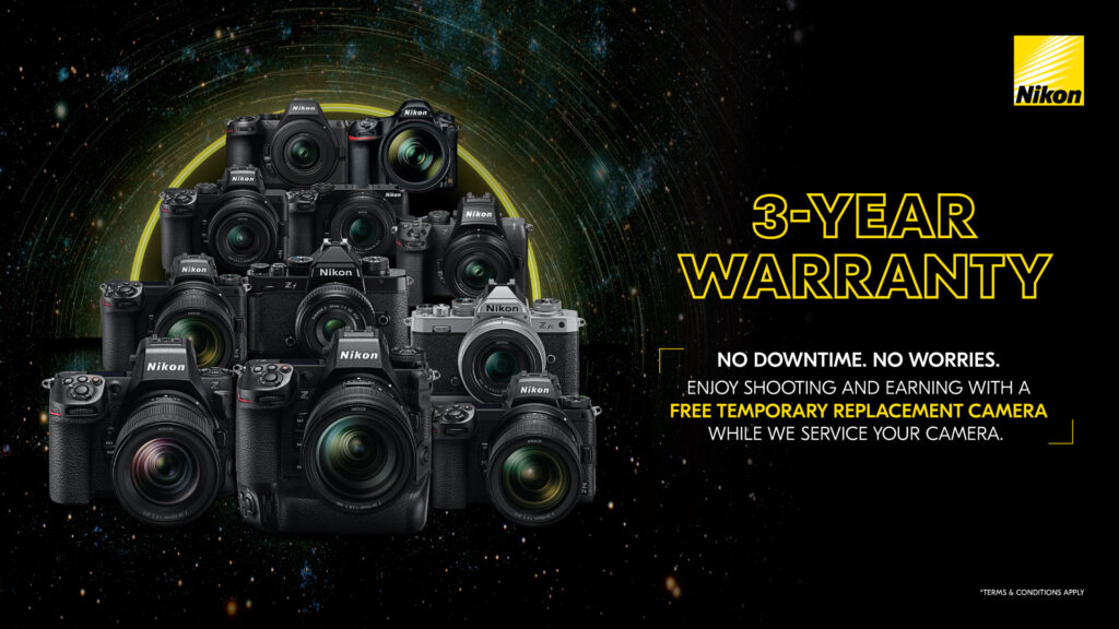 Nikon Pakistan 3-Year Extended Warranty for Mirrorless Cameras